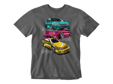 Camiseta Nissan Silvia Generaciones S13 S14 S15